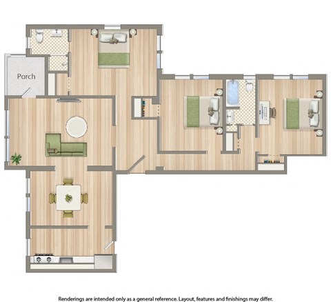 2800 Ontario Rd NW Studio-3 Beds Apartment for Rent - Photo Gallery 31